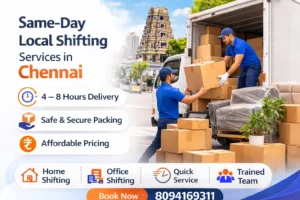 Local House Shifting services in Chennai